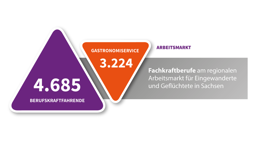 Fachkraftberufe am regionalen Arbeitsmarkt für Eingewanderte und Geflüchtete in Sachsen